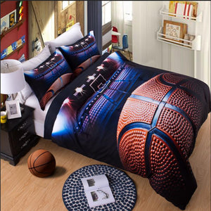 3D Basketball Comforter Sets for Boys Girls Kids