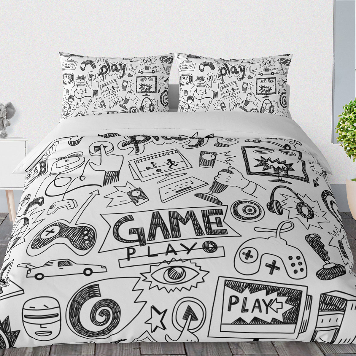 Gaming Comforter Sets for Boys Teens Kids