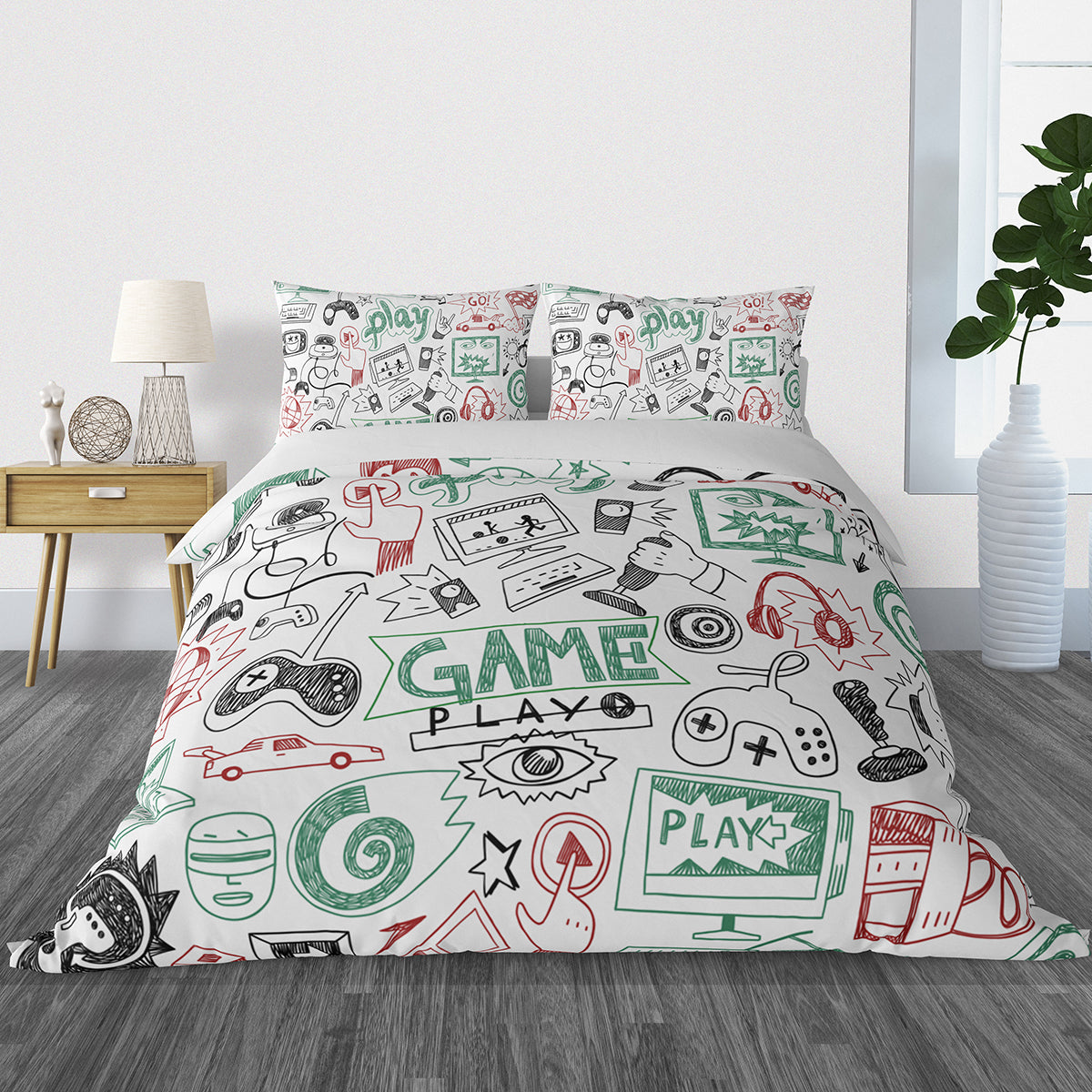 Video Gamer Comforter Sets for Boys Teens Kids