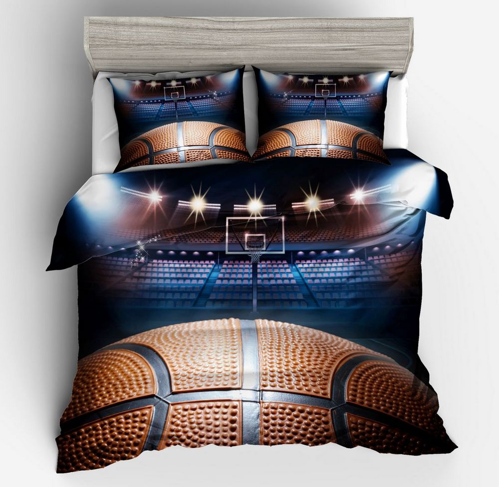 3D Basketball Comforter Sets for Boys Girls Kids