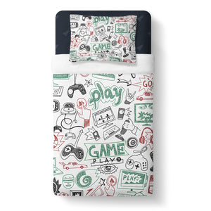 Video Gamer Comforter Sets for Boys Teens Kids