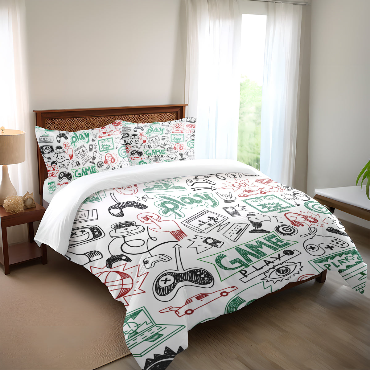 Video Gamer Comforter Sets for Boys Teens Kids