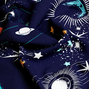 Galaxy Space Comforters Sets Universe Adventure Stars Printed Bedding