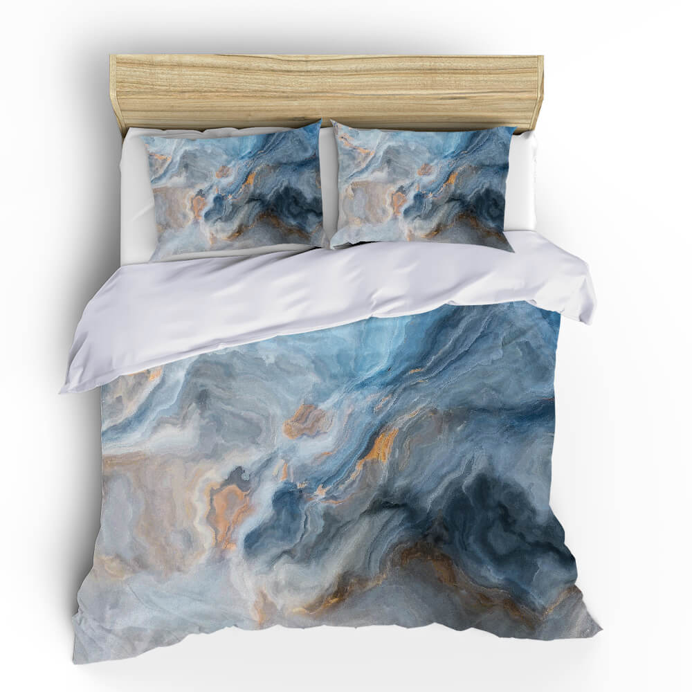 Marble Duvet Cover Set Bedding