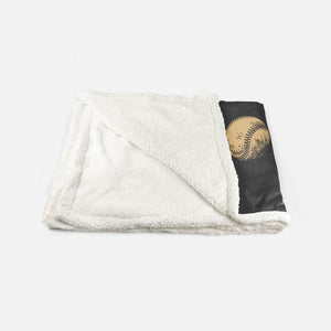 Baseball Glove Sherpa blanket Giftable