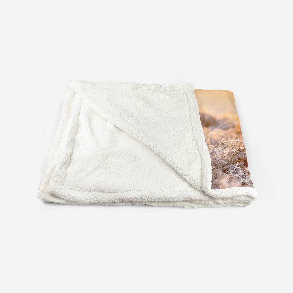 Elk in Forest Sherpa blanket Giftable