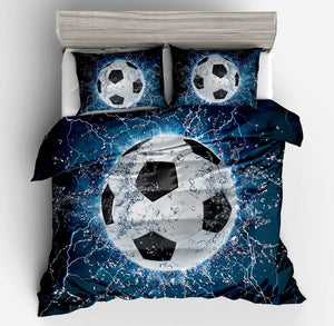 Duvet Cover Set Football Decorative Bedding