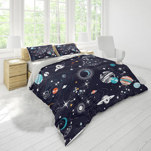 Galaxy Space Duvet Cover Bedding Sets