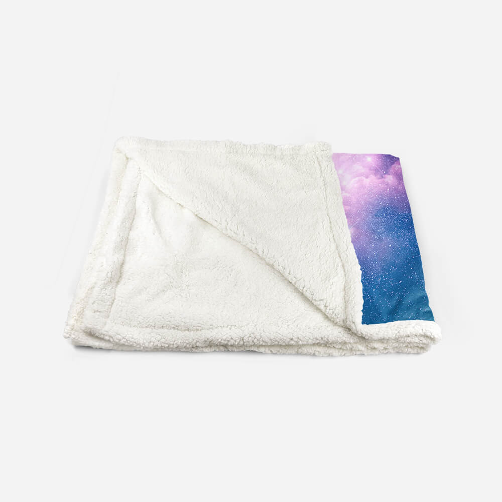 Shining Unicorn Sherpa blanket Giftable